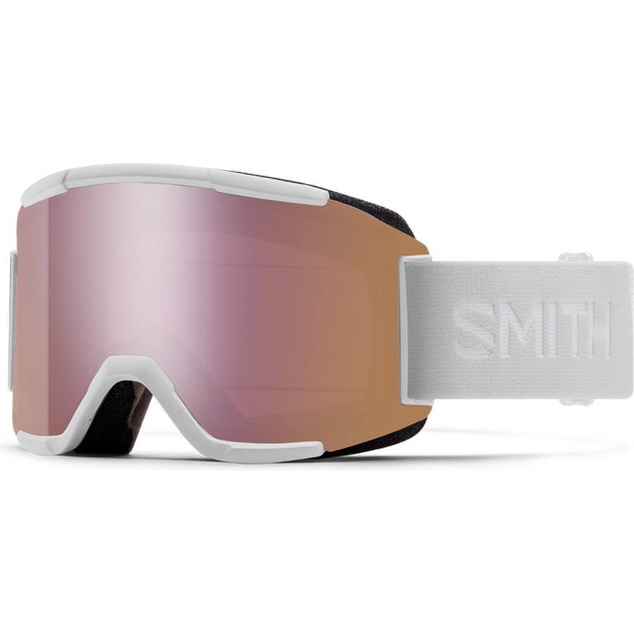 Smith Squad, White Vapor / Chromapop Everyday Rose Gold Mirror + Yellow