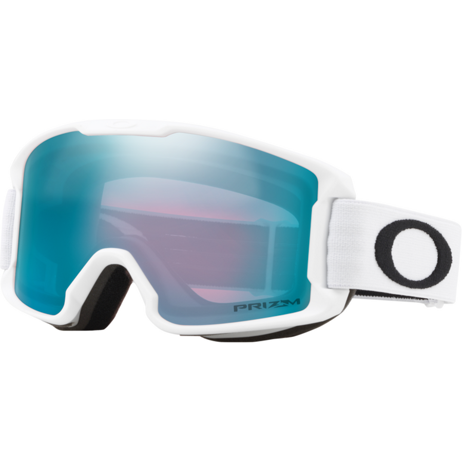 Oakley Line Miner S (Youth Fit) Matte White w/ Prizm Snow Sapphire Iridium