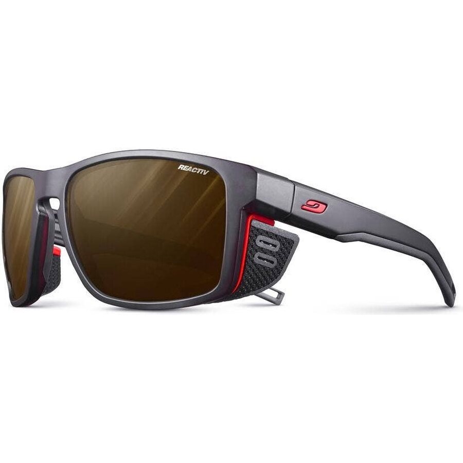 Julbo Shield Black / Orange, Reactiv 2-4 Polarized Lens