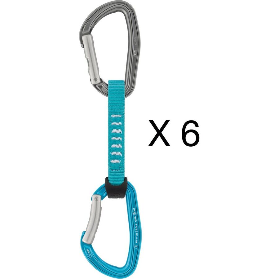 Petzl Djinn Axess 6-Pack 12 cm