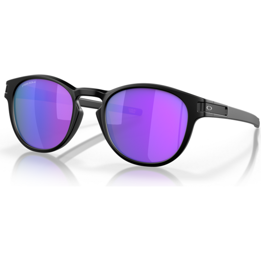 Oakley Latch, Matte Black w/ Prizm Violet