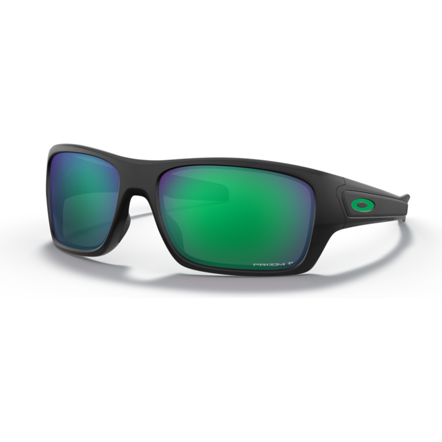 Oakley Turbine, Matte Black w/ Prizm Jade Polarized