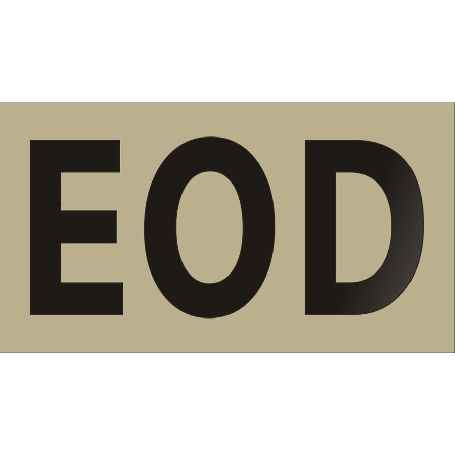 InfraredID EOD callsign 5x9cm