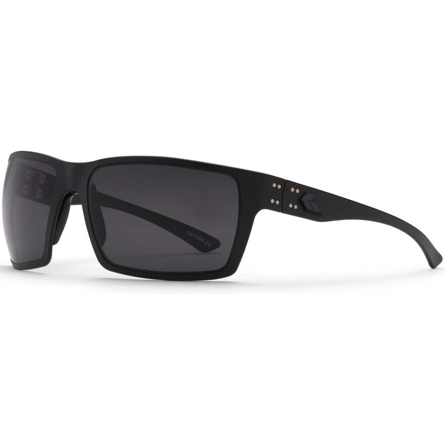 Gatorz Marauder Cerakote Black w/Black Logo, Smoke OPz Lens