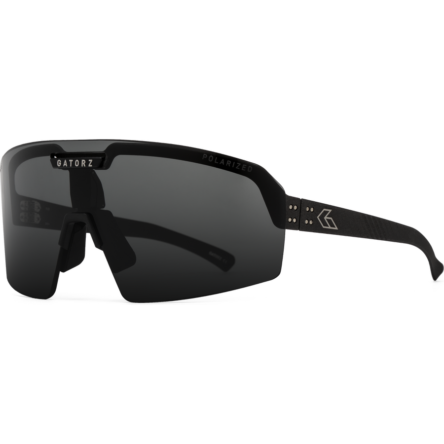 Gatorz Havok Black Cerakote with ANSI Z87+ Smoke Polarized
