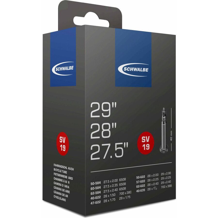 Schwalbe SV19 27,5 - 29 x 1,6 - 2,4 (40-62x584-635) Presta (Removable core) 40 mm