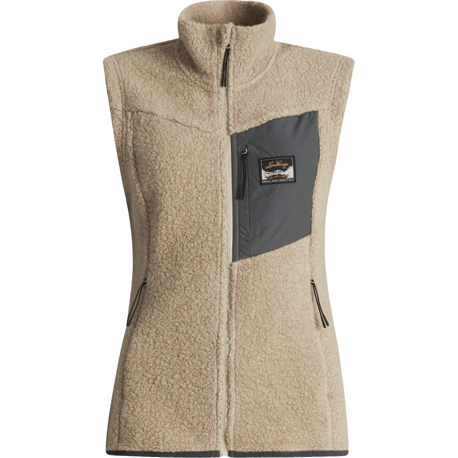 Lundhags Flok Wool Pile Vest Womens