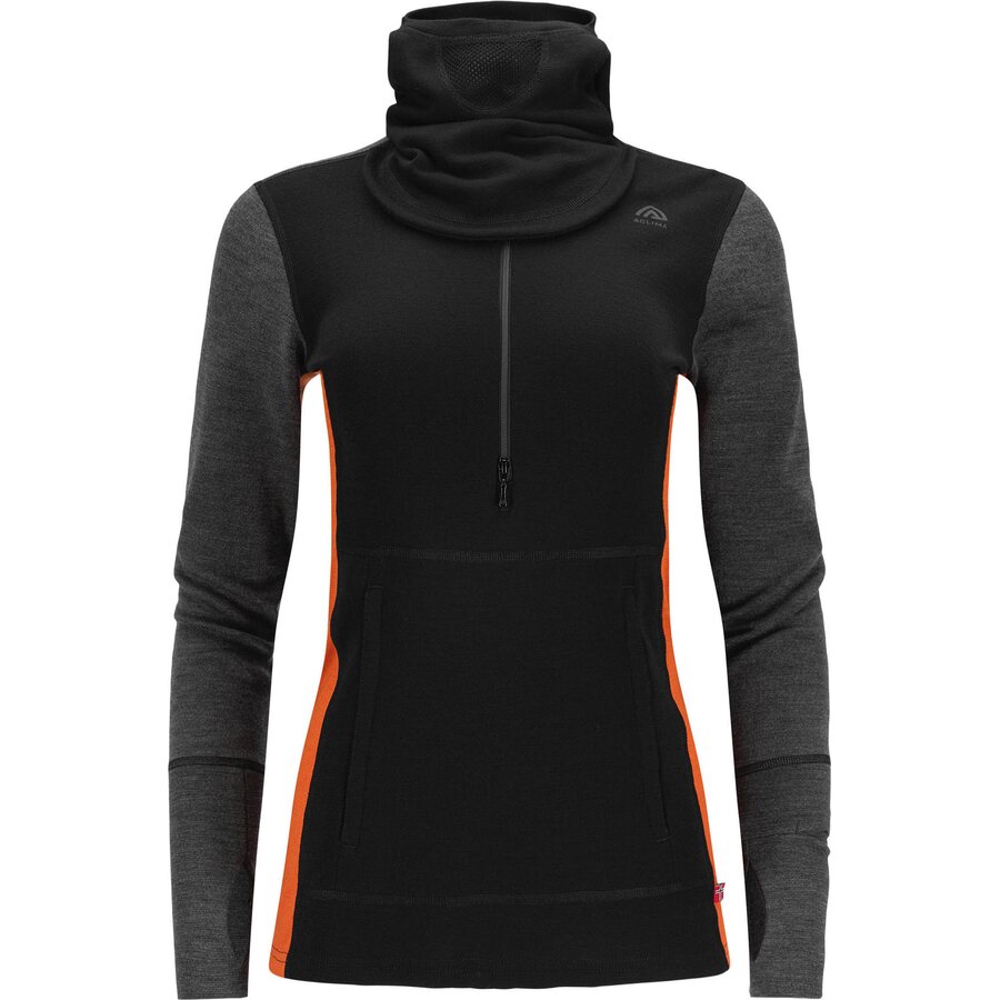 Aclima WarmWool Hood Sweater w/Zip Womens