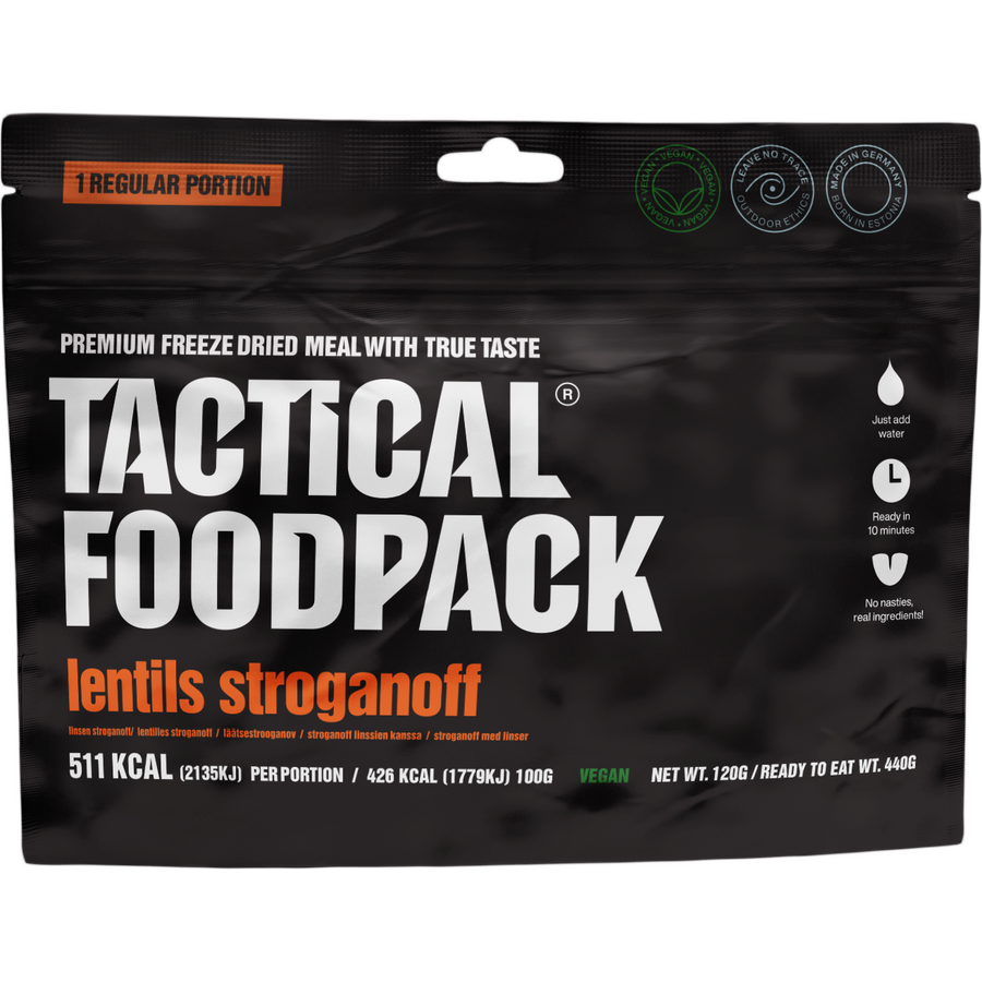 Tactical Foodpack Lentils Strogonoff