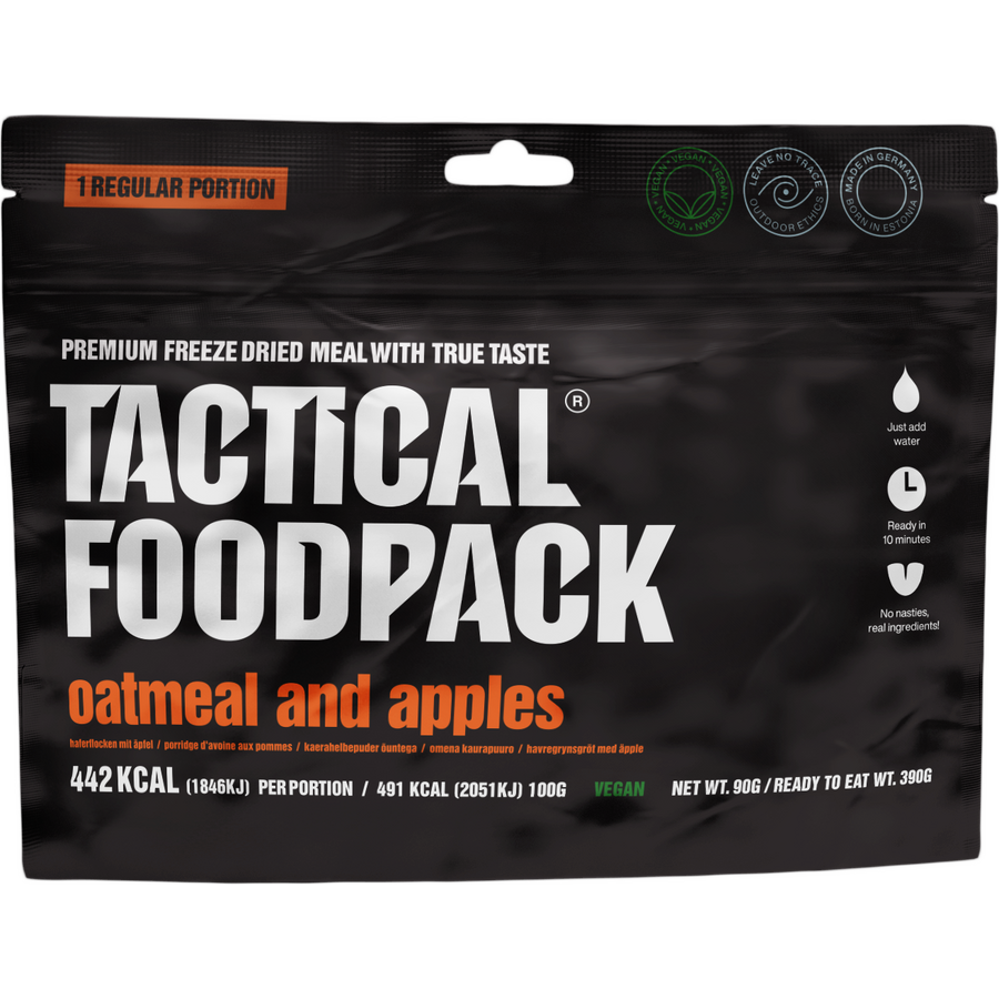 Tactical Foodpack Oatmeal and Apples