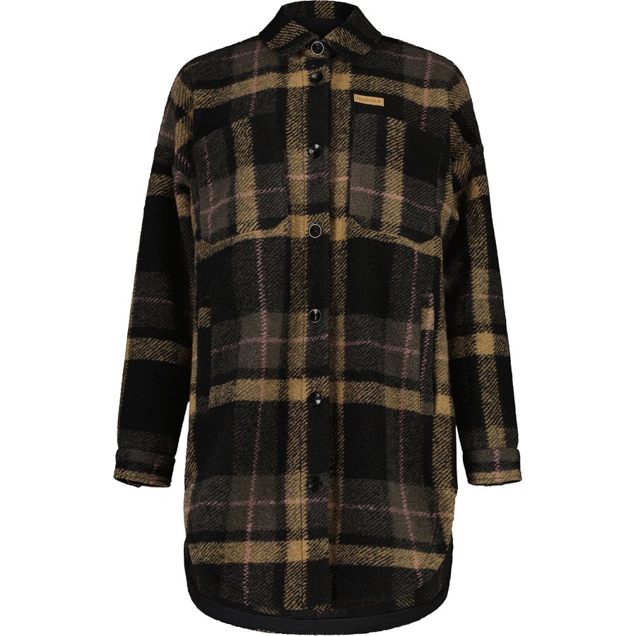 Maloja HalapM. Wool Check Coat Womens