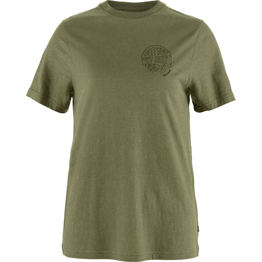 Fjällräven Hemp Blend Out Here T-shirt Womens