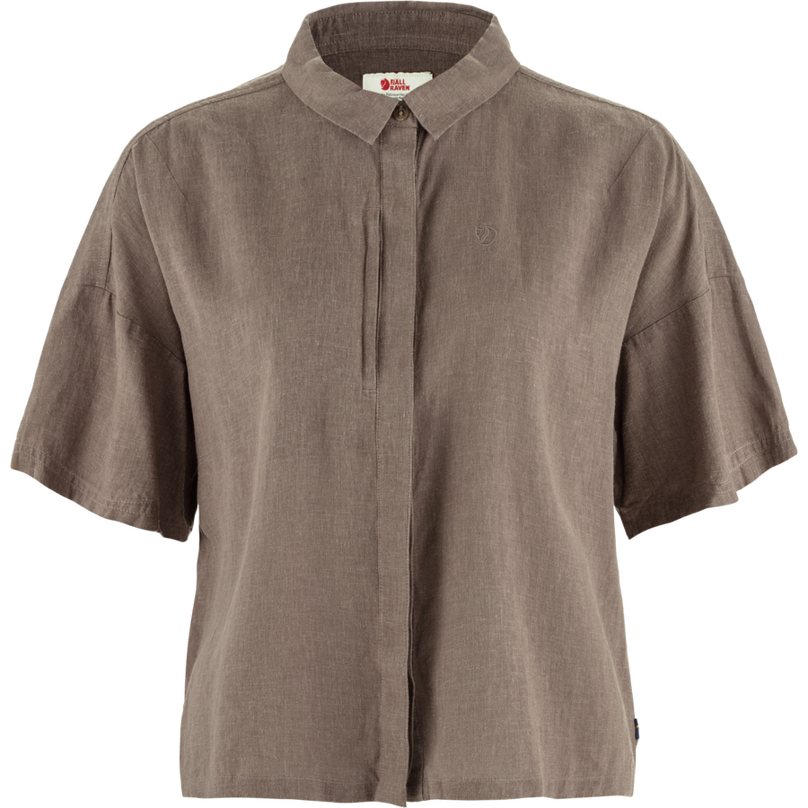 Fjällräven Övik Hemp Camp Shirt Short Sleeve Womens