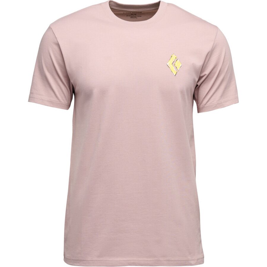 Black Diamond Shredded Short Sleeve Tee Mens
