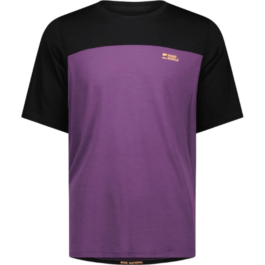 Mons Royale Diversion Merino Bike Jersey Short Sleeve Mens