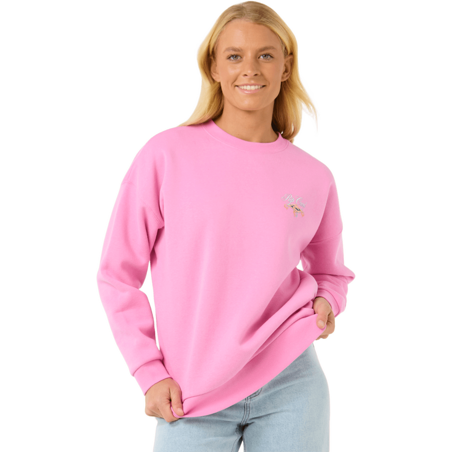 Rip Curl Hibiscus Diamond Heritage Crew Womens