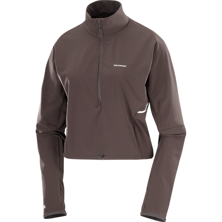 Salomon Sense Aero Hybrid Cropped Pullover Womens