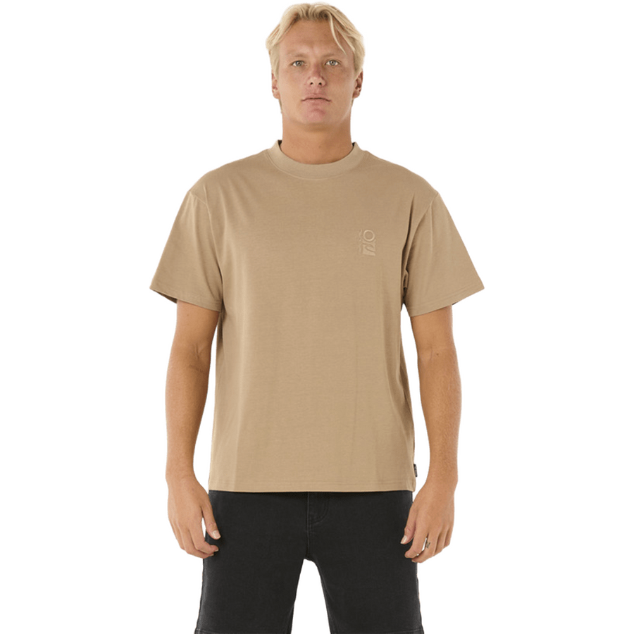 Rip Curl Search Embroidery Tee Mens