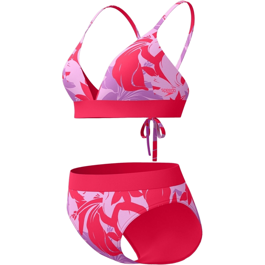 Speedo Printed Banded Triangle 2-Piece
