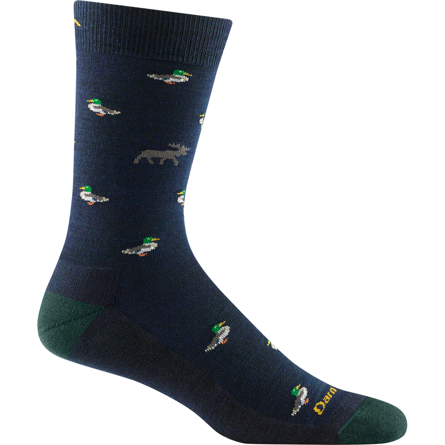 Darn Tough Duck Duck Moose Crew Lightweight with Cushion Mens