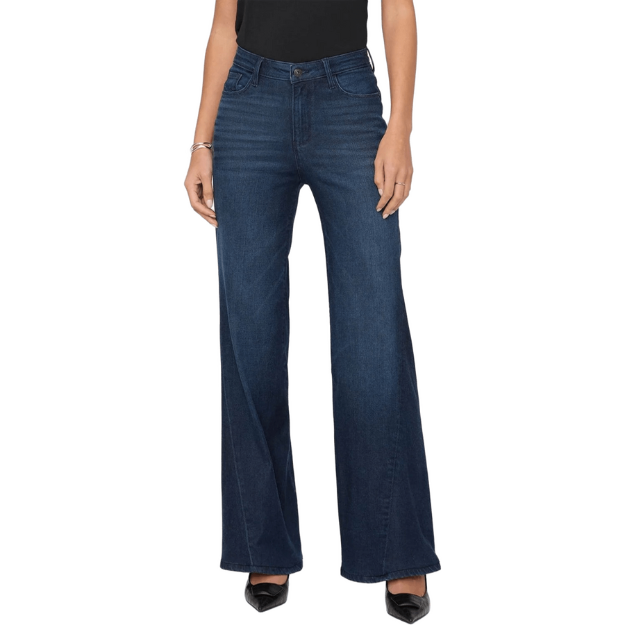 Duer No Sweat Denim High Rise Wide Leg Womens