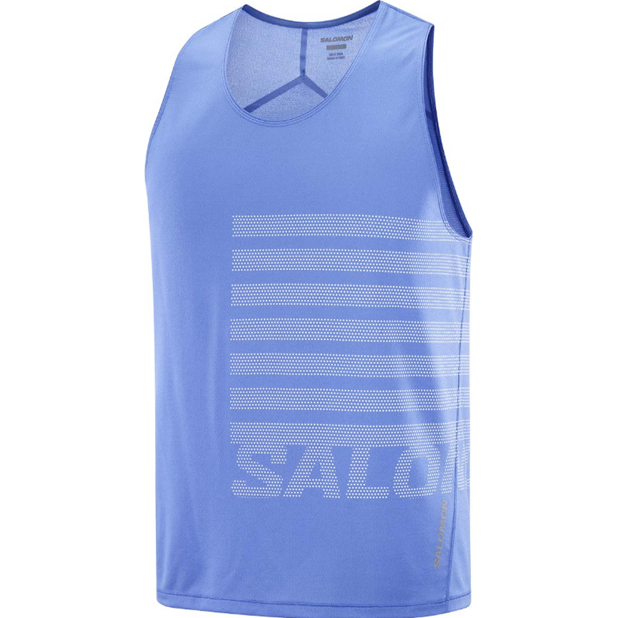 Salomon Sense Aero Singlet GFX Mens