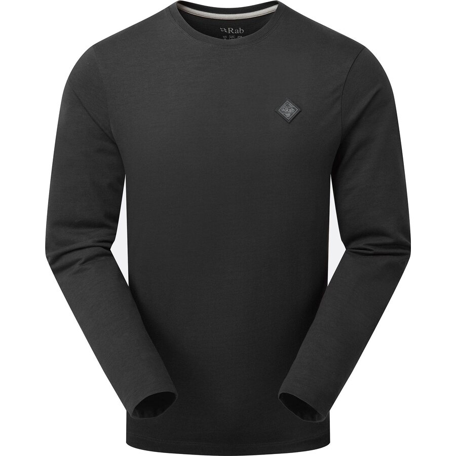 Rab Basecamp Logo Badge Long Sleeve Tee Mens