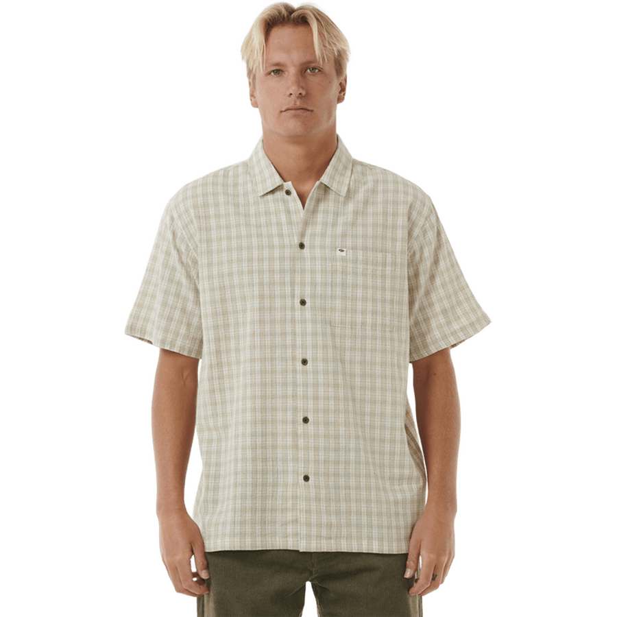 Rip Curl Classic Surf Check Short Sleeve Shirt Mens