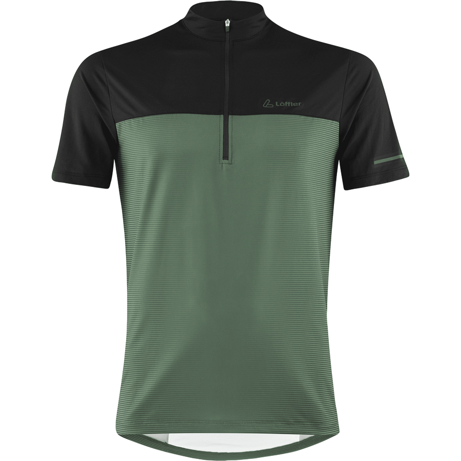 Löffler Bike Shirt Half Zip Glow Mens