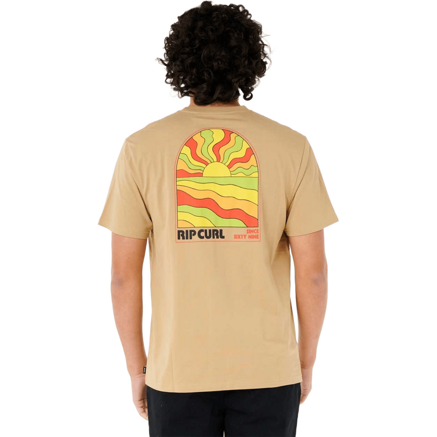 Rip Curl Surf Revival Sunsets Tee Mens