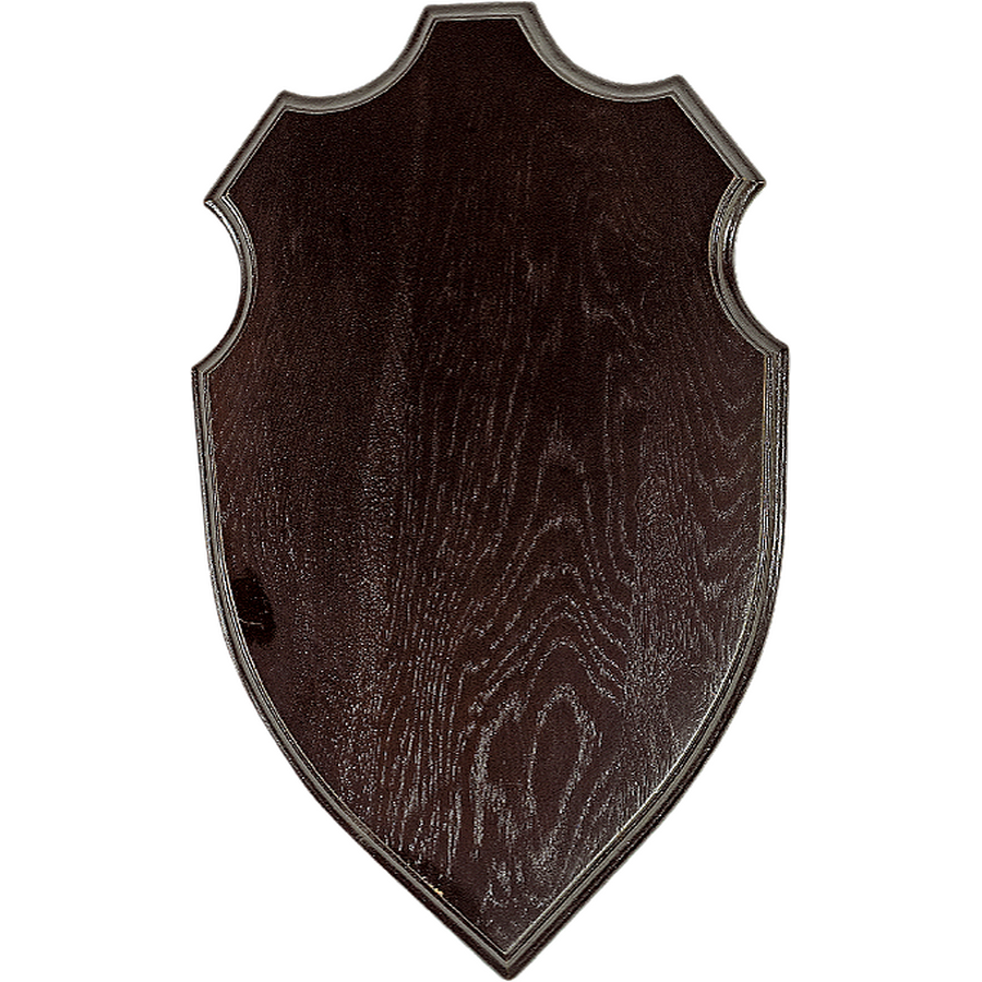 Deer Trophy plate 36x20cm, Dark