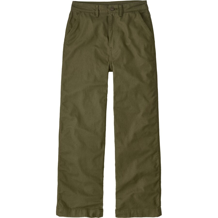 Patagonia Point Reyes Canvas Wide Leg Pant Womens