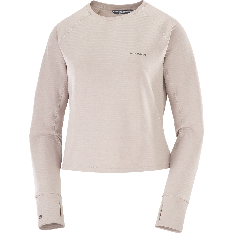 Salomon Essential Lightwarm Crewneck Womens
