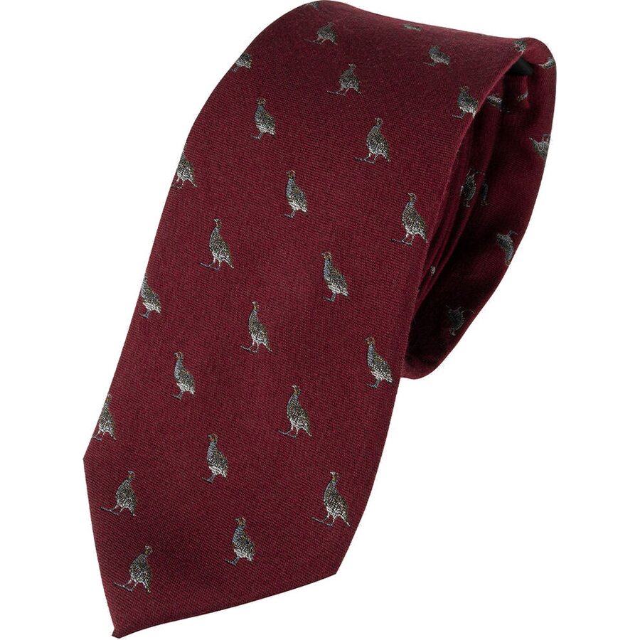 Jack Pyke Silk Tie Partridge