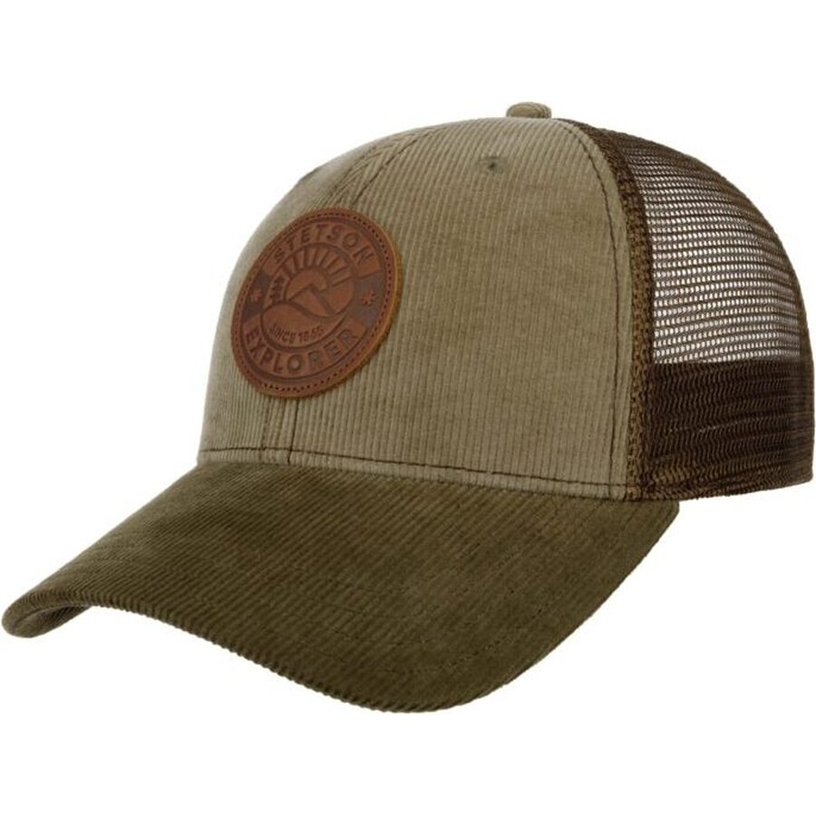Stetson Baseball Cap Leather Patch