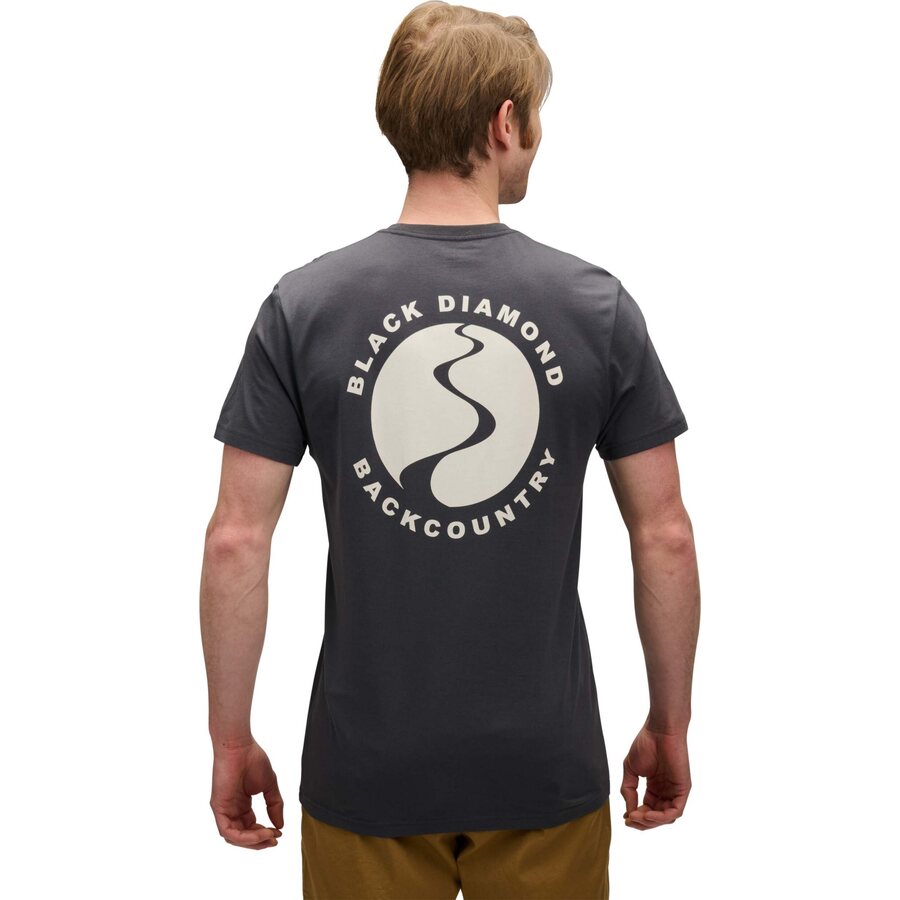 Black Diamond Backcountry Stamp Short Sleeve Tee Mens