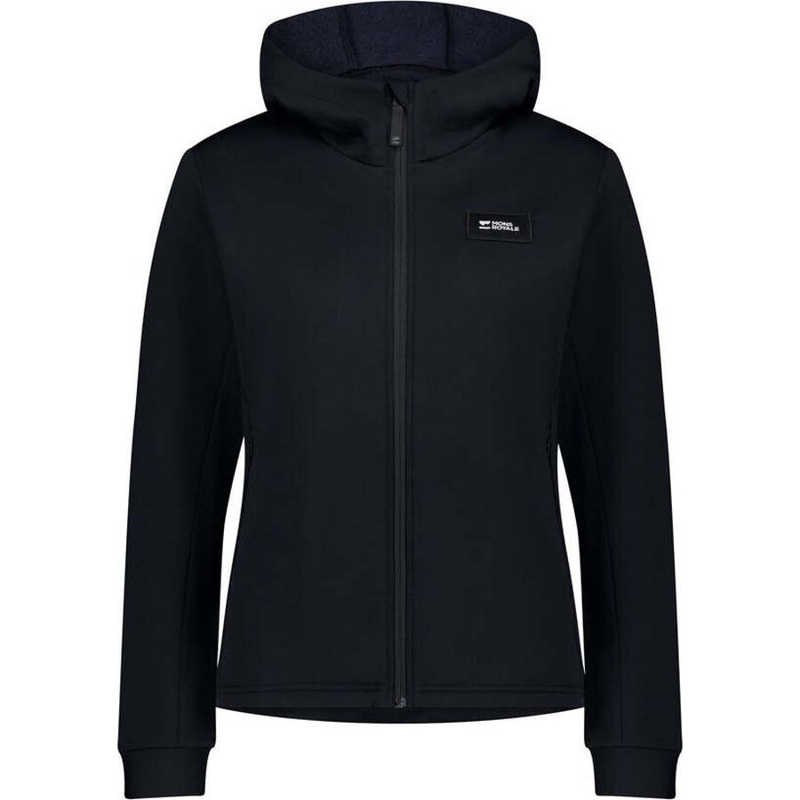 Mons Royale Arcadia Merino Fleece Hoody Womens