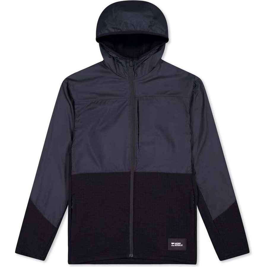 Mons Royale Offgrid Merino Fleece Wind Jacket Mens