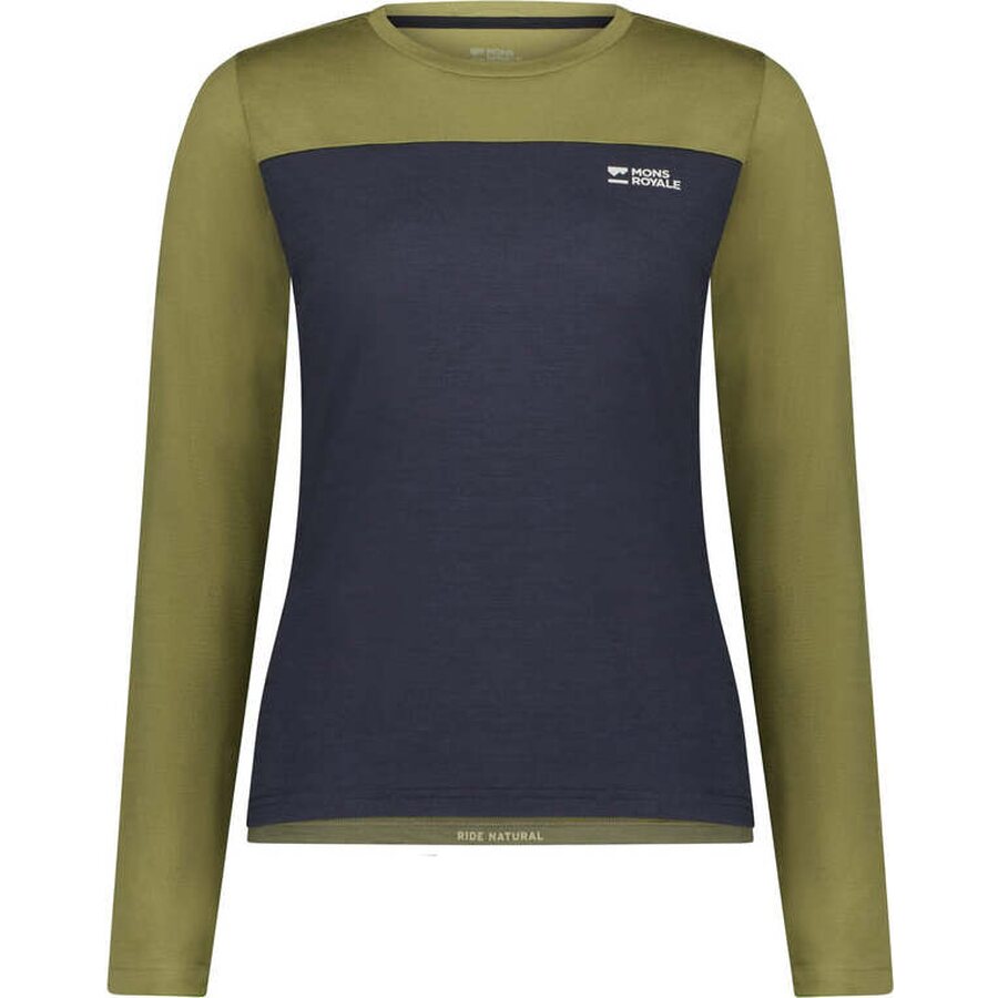Mons Royale Diversion Merino Bike Jersey Long Sleeve Womens
