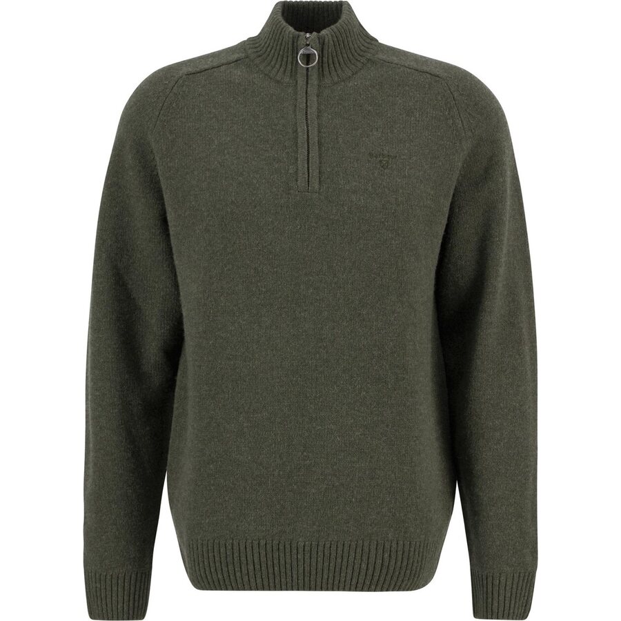 Barbour Grangetown Half Zip Knitted Jumper Mens
