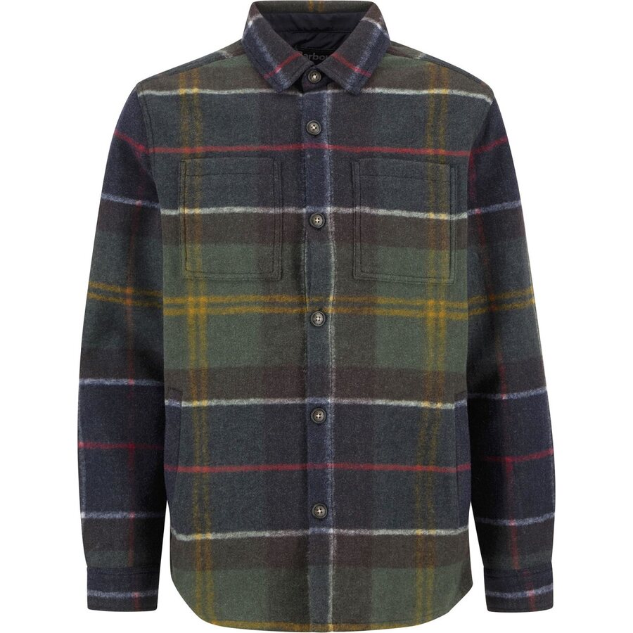 Barbour Chapter Tailored Check Overshirt Mens