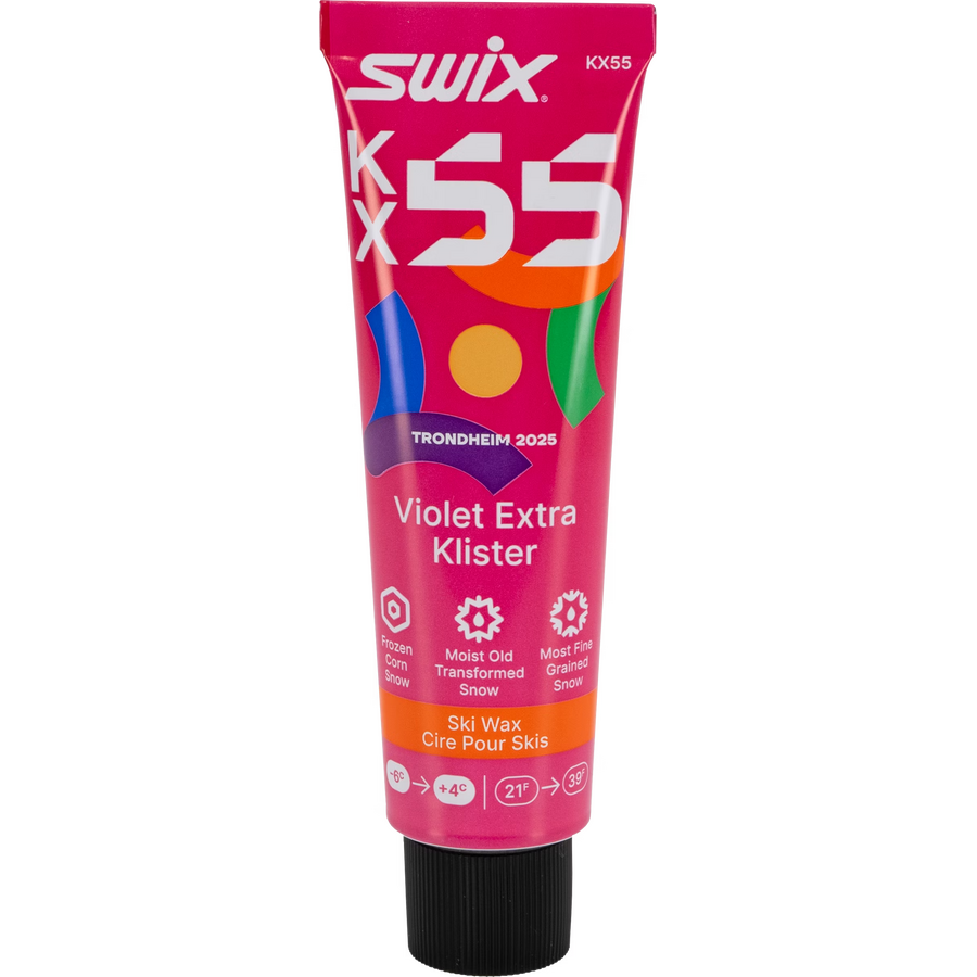 Swix KX55 Violet Extra Klister -6°C...+4°C, 55g