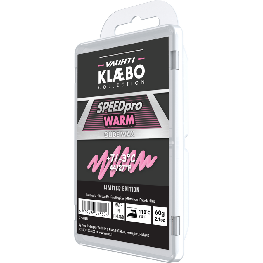 Vauhti Klæbo Speed Pro Warm Pink +7...-3 60g
