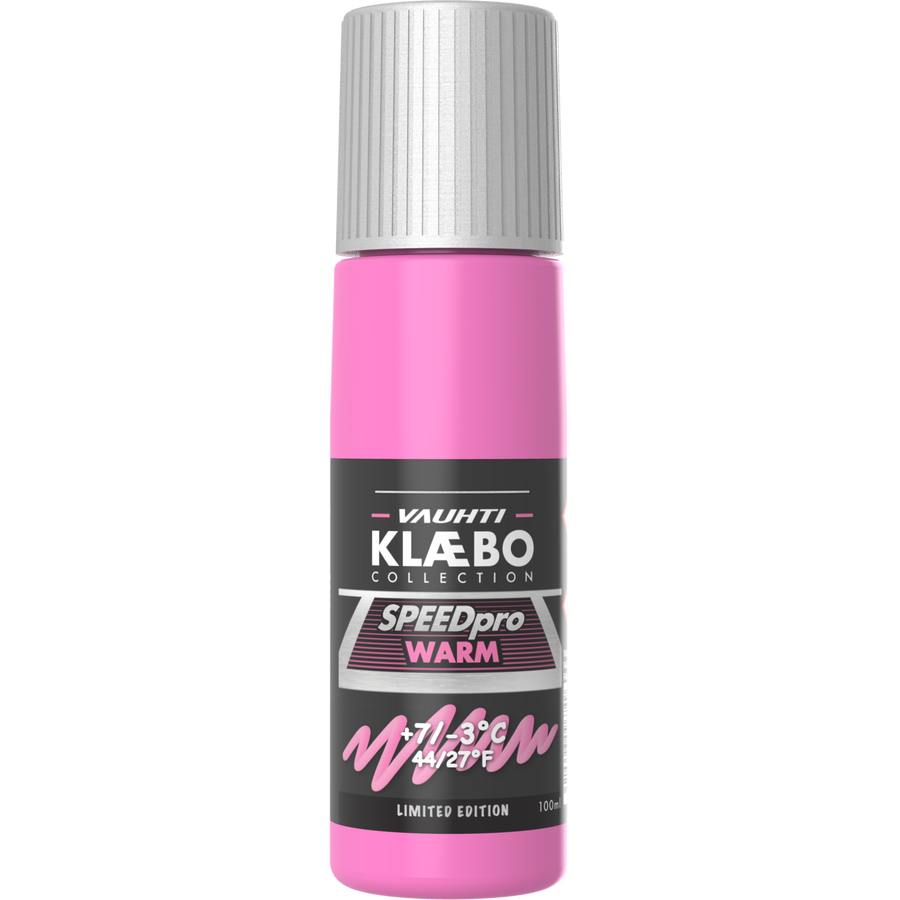 Vauhti Klæbo Speed Pro Warm Liquid Glide Pink +7...-3 100ml