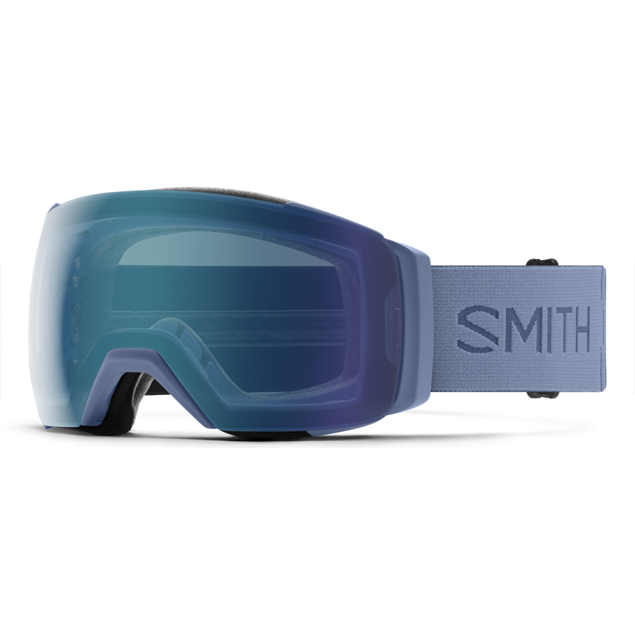 Smith I/O Mag XL Granite Blue w/ ChromaPop Everyday Blue Mirror + ChromaPop Storm Blue Sensor Mirror
