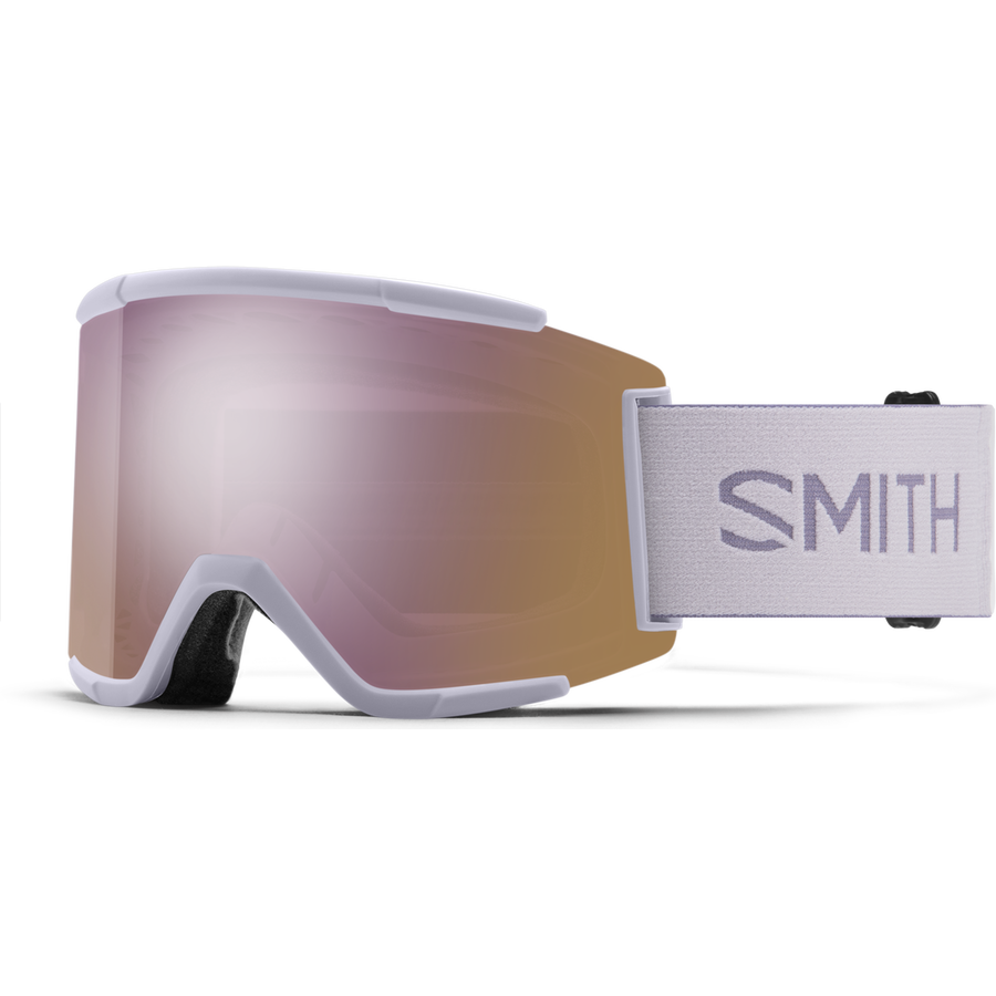 Smith Squad XL Lunar Fog w/ ChromaPop Everyday Rose Gold Mirror + ChromaPop Storm Rose Flash