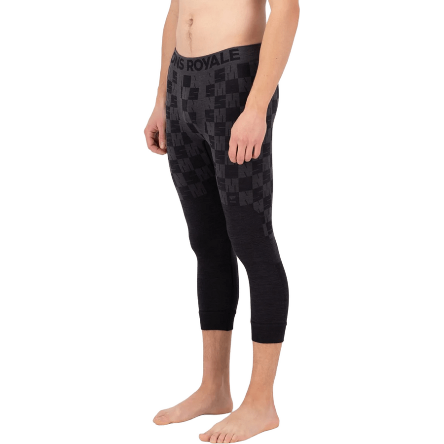 Mons Royale Ascender Merino Seamless 3/4 Legging Mens