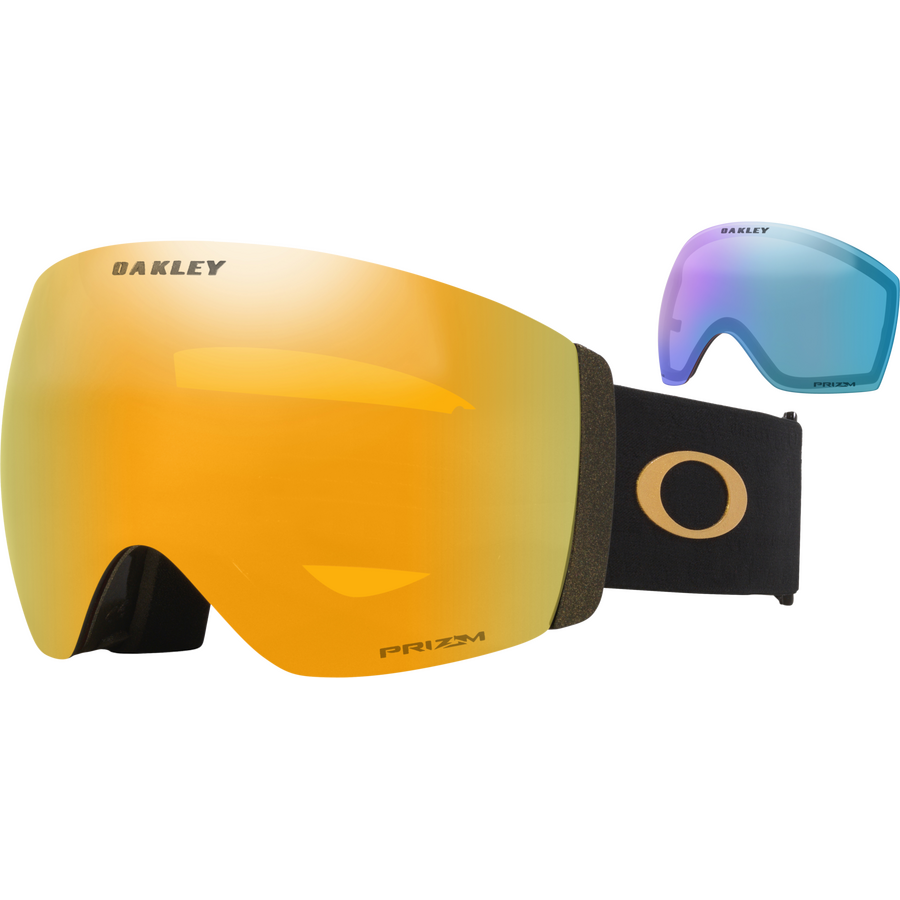 Oakley Flight Deck Pro L 50th Anniversary w/ Prizm Snow 24K Iridium & Prizm Snow Iced Iridium