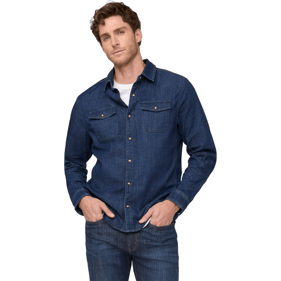 Duer Performance Denim Lite Two-Pocket Shirt Mens