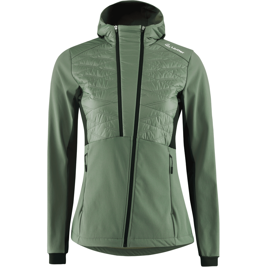 Löffler Hooded Hybrid Jacket Alessa Primaloft 60 Womens